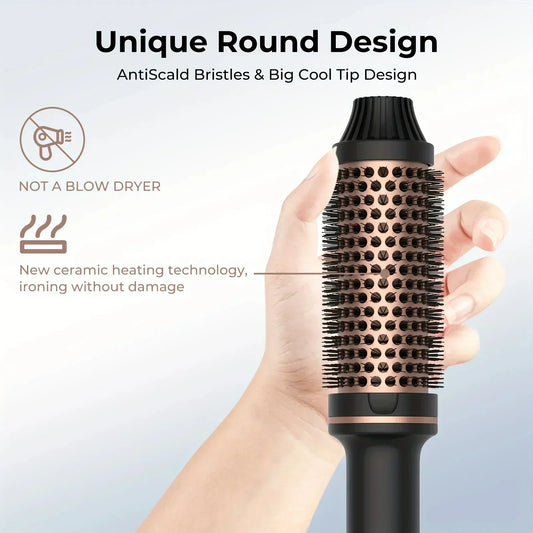 Hair Curler Straightener Electric Hair Brushes Hot Comb